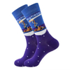 Wholesale OEM Custom Logo Print Designs Cartoon Unisex Women Men Bamboo Cotton Crazy Funny Color Crew Happy Sock