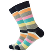 Make Your Own Custom Logo 100% Cotton Chaussette Business Men Crew Happy Funny Crazied Colorful Socks for Men