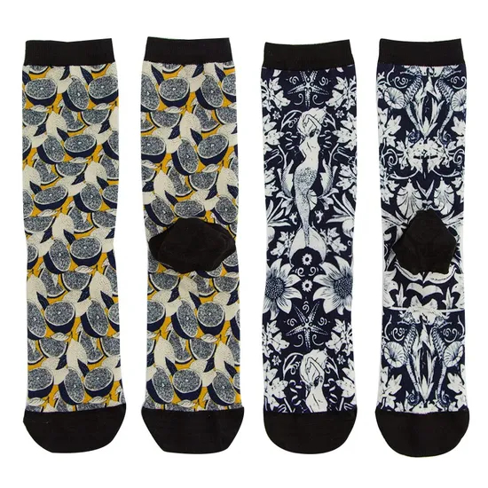 Unisex Men Women Digital Printed Custom Wholesale Cotton Fashion Socks