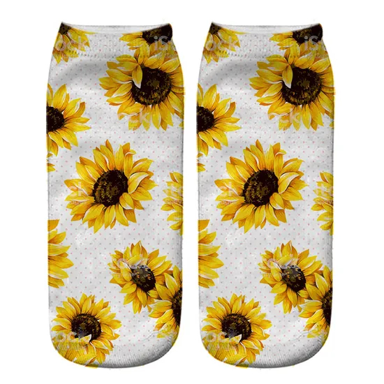 Wholesale 3D Printed Socks Customs Socks Fashion Design Men Women 3D Sublimation Logo Cotton Custom Printed Sport Socks