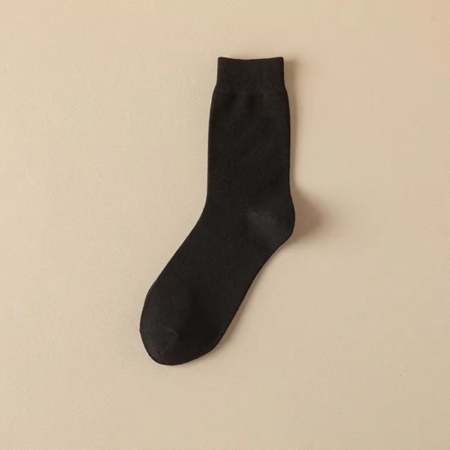 Custom Classic Men Crew Cotton Mens Dress Crew Business Socks