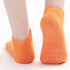 Bulk Wholesale Custom Anti Slip Silicon Gel Cotton Kids Grip Trampoline Socks
