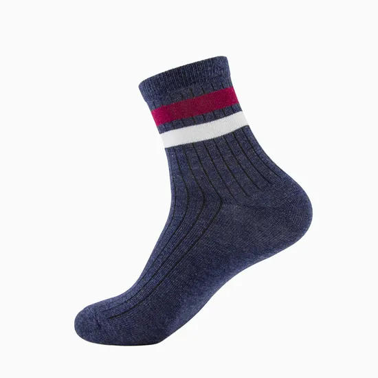Unisex Custom Jacquard Men Women Cotton Polyester Wholesale Short Socks