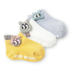Unisex Child Ankle Socks Solid Cartoon Lovely Breathable Toddlers Baby Socks