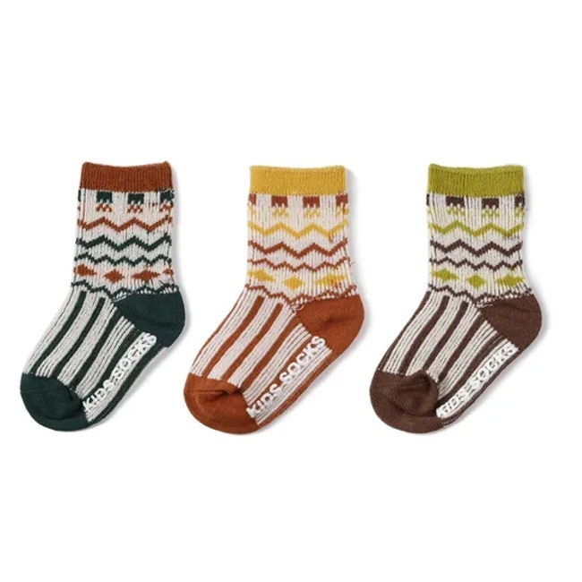 Multi Color Unisex Children Baby Kids Cotton Wholesale Non Slip Short Socks