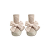 Baby Bow Princess Floor Shoes Socks Baby Footwear Anti Slip Tube Socks