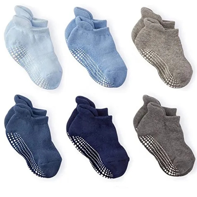 Grip Ankle Baby Toddler Kids Boys Girls Non Slip Anti Skid Ankle Socks