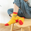 Autumn and Winter Solid Medium Cotton Superman Spider Man Cartoon Big Boy Socks