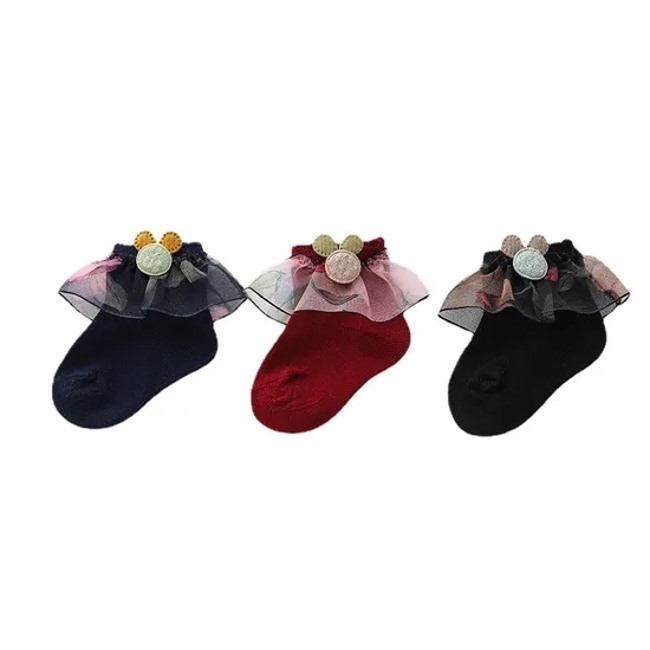 Wholesale Hot Sale High Quality Soft % Cotton Custom Short Children Baby Kids Socks