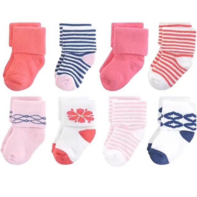 Can Custom Logo Baby Soft Baby Kids Custom Logo Knitted Socks