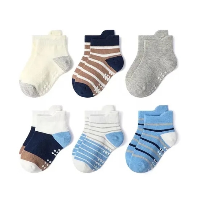 Very Soft Assort Knitted Colorful Cotton Baby Kids Ankle Socks