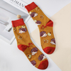 artisan crafted women s Zebra Bee Hedgehog Cow Pattern Cartoon Funny Socks Animal Printed Fashion Casual Colorful Crew Cotton 