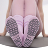 minimum order quantity Yoga Socks Cotton Towel Stripe Pile Dot Silicone Non slip women Warm Pilates Grip Crew 