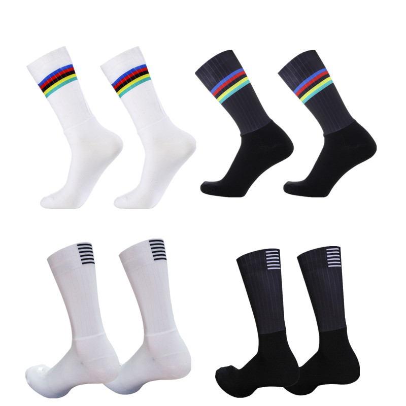 volume discounts New Pro Team Aero Cycling Socks Anti Slip Silicone Road Bike Socks Men Sport Calcetines