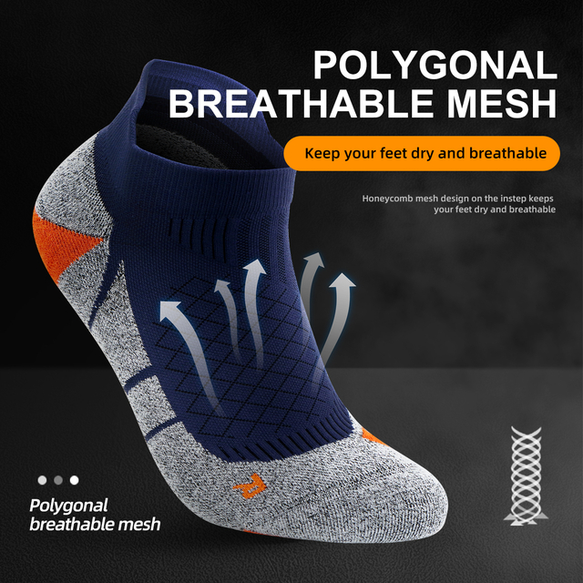 Deep Customization WRELS Socks Man Women Sports Hiking Cycling Running Fabric Damping Socks Breathable Moisture Wicking Outdoor 