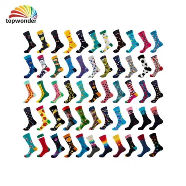 Wholesale and Customize Fashion Dress Crew Sock in All Designs and Sizes