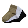 Bamboo Color Custom Men′s Bamboo Crew Socks Wholesale High Quality Sustainable Plain Socks for Men