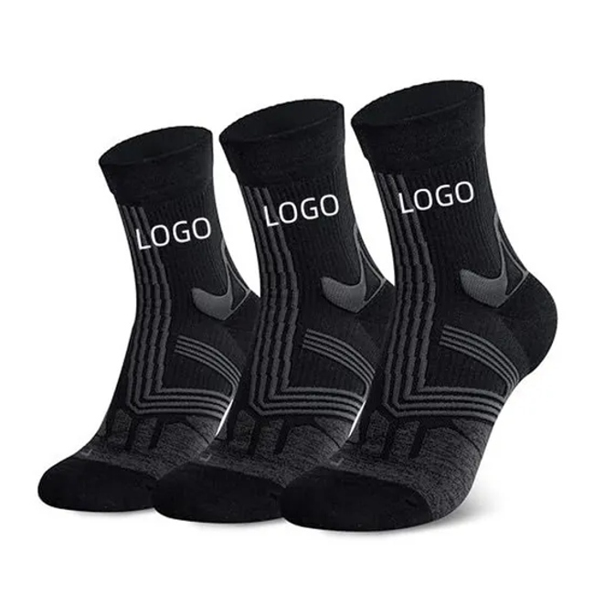 Non-Slip Crew Men Women Football Soccer Sports Fashion Riding Socks