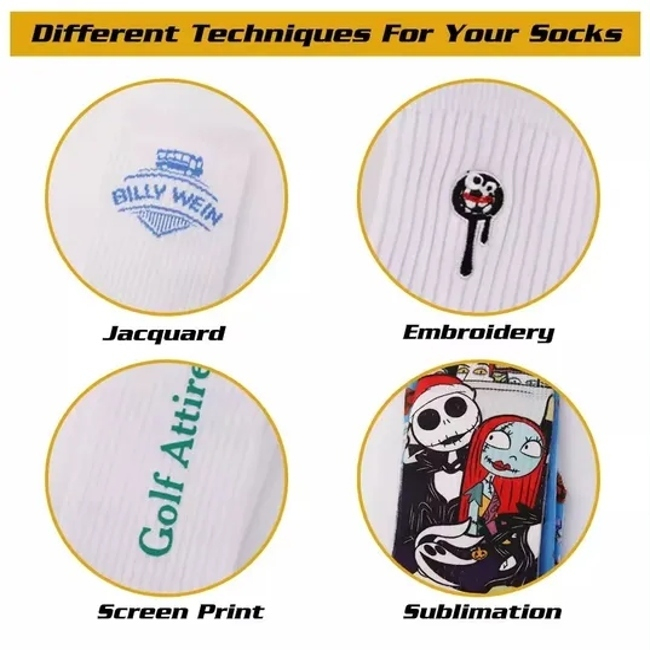 OEM MOQ Fast Sample OEM Custom Logo Crew Socks Men Running Sport Socks, Cycle Athletic Custom Logo Basketball Socks