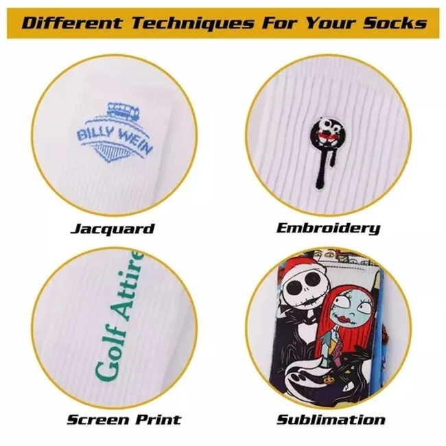 OEM MOQ Fast Sample OEM Custom Logo Crew Socks Men Running Sport Socks, Cycle Athletic Custom Logo Basketball Socks
