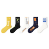 Unisex Fashion Women Men Wholesale Cotton High Elastic Crew Socks