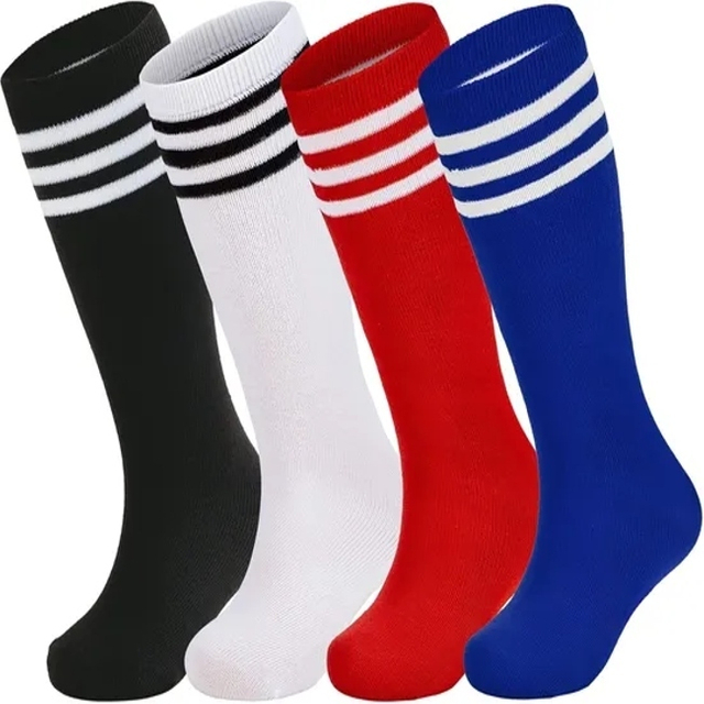Men′s Cushioned Grip Soccer Socks, Anti Slip Pads Sports Athletic Crew Socks Football Baseball Basketball Socks