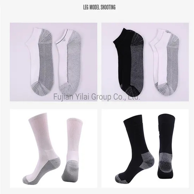 Arch Support Men′s Dri-Tech Moisture Control Crew Men Deodorant Socks Cushion Training Socks