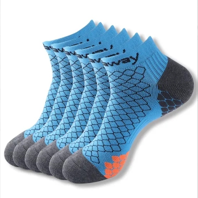 Quick-Dry Low-Cut Athletic Socks for Men Size 45-50