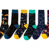 Custom Own Logo OEM Socks Men Women Unisex Designer Fashion Funny Cotton Happy Crew Dress Tube Socks Manufacturer