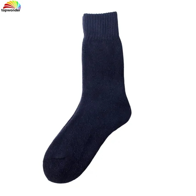 Customize and Wholesale Men′s Winter Thick Thermal Melange Color Wool Merino Cashmere Sock in Many Colors and Sizes at Low Prices