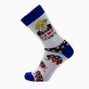 Unisex Man Women Custom Wholesale Jacquard Cotton Men Crew Socks