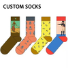 Custom Design High Quality Unisex Cotton Casual Sock Custom Sports Men Socks Crew Men Socks with Your Logo