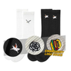 Custom Made Embroidery Design Pattern Cotton Crew Men Women Socks