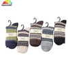 Customize and Wholesale Vintage Sock Winter Sock Winter Thermal Sock Grid Sock in Many Colors and Designs