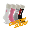 Fashion Colorful Custom Logo Sports Sock Unisex Pilates Basketball Sock Cotton Casual Crew Socks for Men