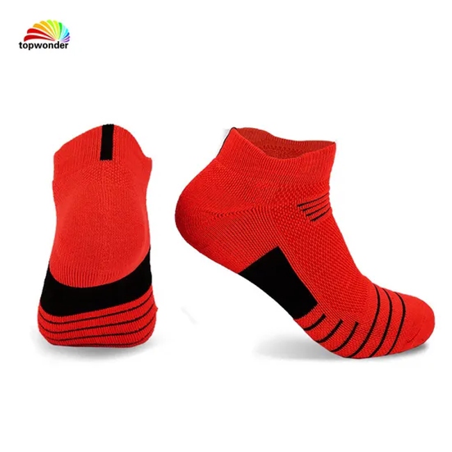 Customize All Sorts of Summer Boat Sock Running Sock Cycling Sock Sports Sock with Cushion Bottom at Low Price and High Quality