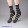 Premium Jacquard Men′s Crew Cotton Socks for Everyday Comfort