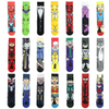 Custom Logo Crew Men Socks Anime Funny Cotton Socks Cartoons Character Novel Marvel Happy Cartoon Men Calcetines Socks