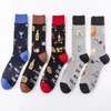 Unisex Man Compression Wave Point Basketball Crew Sock Sports Sock