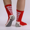 High Quality Designer OEM Men Sports Sock-Stocking Crew White Grippy Soccer Custom Logo Anti Slip Grip Football Socks