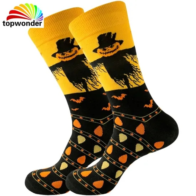 Customize All Sorts of Colorful Sock Fashion Sock Crew Sock Halloween Sock in Many Colors, Sizes and Material for All Ages