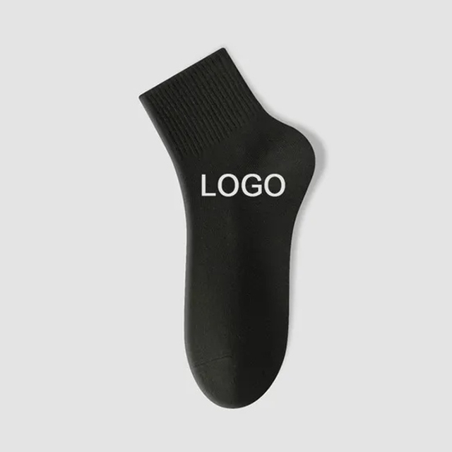 2024 High Quality Breathable Short Socks Running Cotton Socks with Custom Logo Crew Socks for Men Women