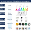 High Quality Fashion Logo Grip Wholesale White Crew Cotton Custom Print Men Socks