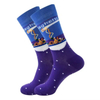 Wholesale OEM Custom Logo Print Designs Cartoon Unisex Women Men Bamboo Cotton Crazy Funny Color Crew Happy Sock