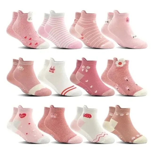 Designer Kids Grip Anti Slip Baby Low MOQ Custom Manufacturers Cotton Athlete Boys Girls Childrens Socks