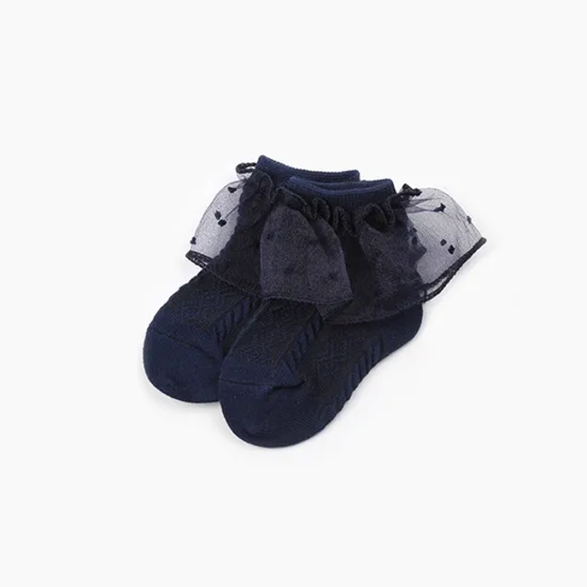 Children Baby Kids Unisex Cotton Wholesale Lace Edge Short Socks