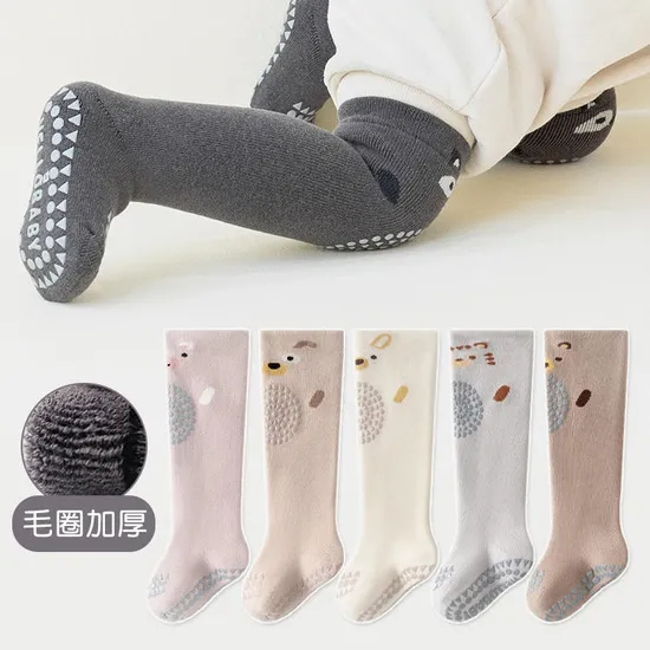 Wholesale New Arrival Knee Protector Cotton Popular Non Slip Baby Socks