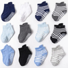 Non Slip DOT Glue Spring Baby Boys Cotton Boat Children′ S Socks