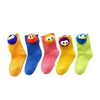 Wholesale Novelty Custom Children Baby Kids Unisex Cotton Toy Short Socks
