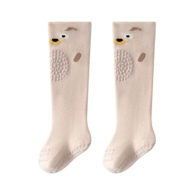 Baby Long Tube Winter New Wool Thickened Non Slip Knee Pads for Newborn Children Over The Knee Socks